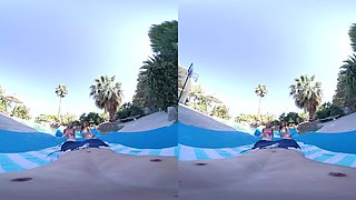 Poolside Hot Fuck - RealJamVR