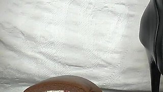Smoking Mistress and Delicious Dessert From Boot Soles, POV Clip, Lady Victoria Valente