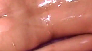 Huge Tits Babe Gets Oiled and Fucked by Masseur's Big Dick
