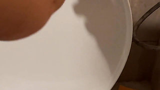 Zara Peeing After Taking a Shower