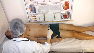 Erection In The Doctors Office