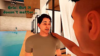 Perfect pool day with big booty and busty fun in a wild threeway