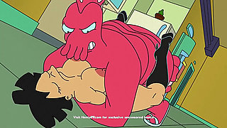 Zoidberg & Amy Classic Cartoon Movie