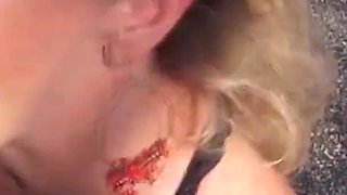Dee Siren fucking fan outdoor
