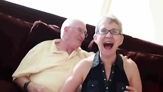 Attractive granny performin in amazing amateur sex video