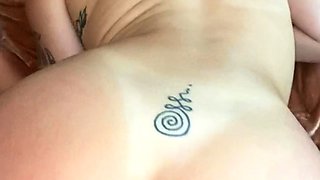 Doggystyle POV of wife getting stuffed