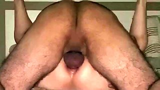 After Party Crazy Anal He Wakes Me and Start Fucking My Ass Legs up Hard Anal Pounding Till He Cums