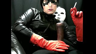Harsh Handjob Smoking Fetish Gloves Wife