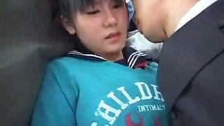 Amateur asian on the bus