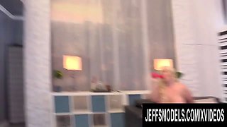 BBW Seductress Zoey Skyy Puts on a Tantalising Solo Show for an Old Man