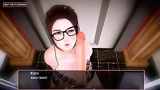 Gamer girl Loveskysan69 enjoys non-stop pleasure in manga fantasies
