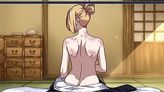Kunoichi Trainer erotic game with Irene's steamy sex scenes part two
