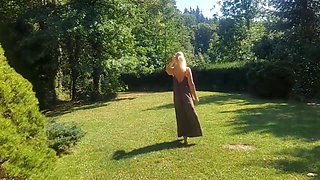 Blonde Mature Wife Selena Enjoys Sex After Walk