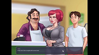 Summer fun with Jenny as she lets you enjoy her natural milk jugs