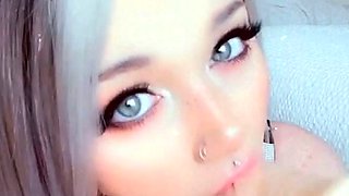 Jessy funny amateur teen brunette toying
