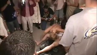 Frat Watch Fucking Couple Toga Party