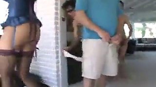 Ghetto cutie Brooke Taylor dumpster for multiple cum blasts