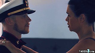 Stepson consoling his asian mommy stepmom