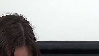 Cutie Sucks Dick and Eats Sperm