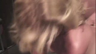 Beautiful Blonde Sexy Secretary With Shaved Pussy