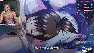 Joshi Luck Live Gooning Stream Reaction with Gabbi ExotiqFox