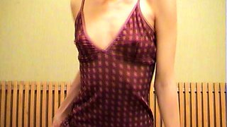 Real amateur teen plays with toys as she masturbates
