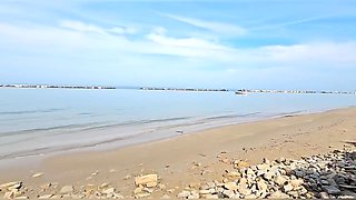 Tormentato Sentiero Per Spiaggia Nudista. Parte 1