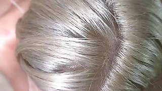 Nesty real homemade blowjob