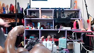 Bikini blonde amateurs first anal sex while useing a toy