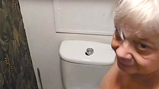 I Start on the Bed in Lingerie with My Vibrator and End up Naked in the Bathroom and All Wet