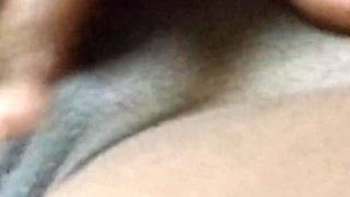 Rubbing Fingering My Pink Black Pussy Moaning Orgasms