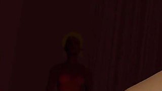 Black BBW Samantha in a BDSM Bachelorette Party