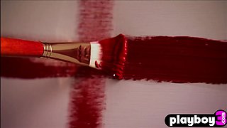 Big juggs blond hair girl babe exposed desirable body