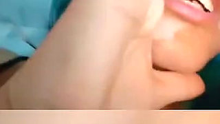 Wife Gets Exited by Touching Herself