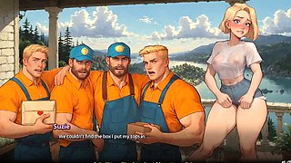 Joyboymemes Blonde Girlfriend Shows Off at Moonripple Lake and Gets Hard Fuck