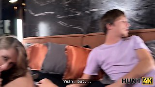 Hunt4k. delicious una fairy is not too innocent and showed her knockers and cunny in public