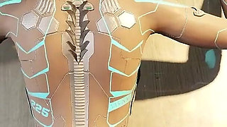 Fucking a Robotic Sex Doll on the Floor POV