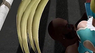 R. Mika Feet to Cock Wrestling