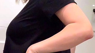 Big boobs milf masturbates with her dildo