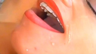 Spicy redhead wife blowjob unbelievable scene