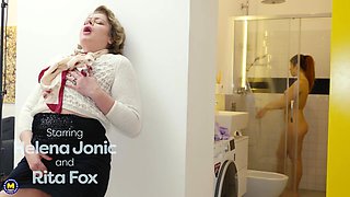 Seduced By My Hairy Stepmom