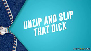 Unzip And Slip That Dick With Victoria June, Small Hands - Brazzers