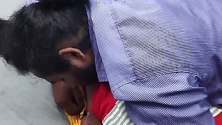 Half Saree Navel Lick Romance with Pussy Lick by Mallu Couples