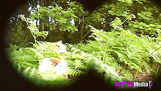Blonde Amateur in the Forest