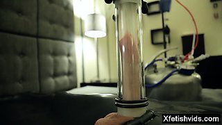 Hot pornstar latex with cumshot