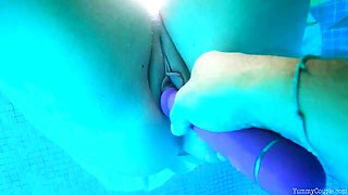 Desirable Yummy Couple's outside action