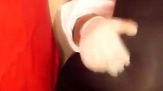 Pegging a Captured Bandit by Black Cat with a Strap on Until He Cums with Dildo in His Asshole