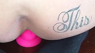 Riding a Dildo