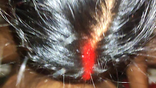 He dropped water in the mouth of the desi wife and fucked her ass mercifully.