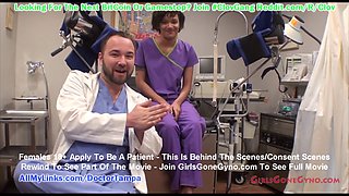 Ebony teen Jackie Banes participates in mind-blowing orgasm study with Doctor Tampa and Nurse Rose